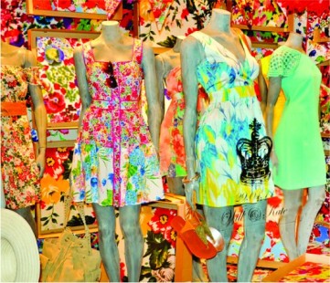 Estampas florais tropicais
