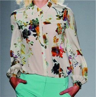 THE PRINTED BUTTON-UP